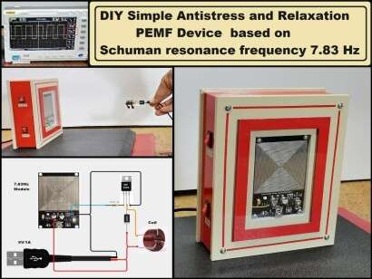 DIY Simple Antistress and Relaxation PEMF Device based on Schumannn resonance frequency